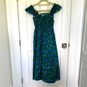 Ellie Nap Dress in space floral
